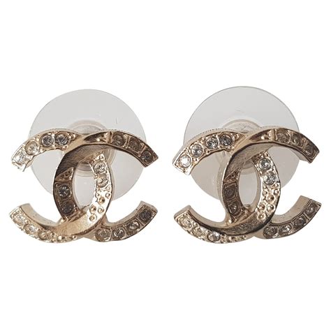 boucle d oreille chanel pas cher|Boucles d'oreilles Chanel CHANEL pour Femme .